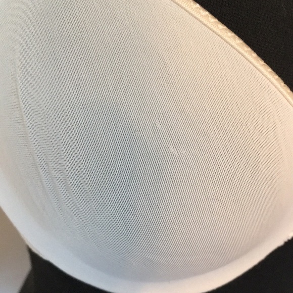 VTG Barely There Lace Unlined Sheer Bra, 34C - Picture 6 of 9